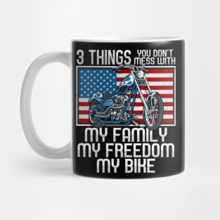 Motorcycle Biker American Way Mug